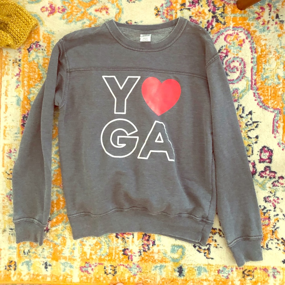 Yoga sweatshirt
